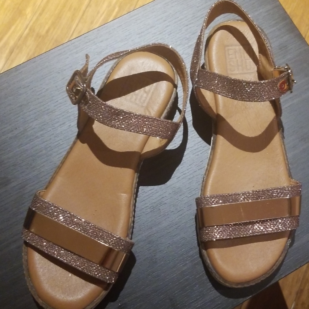 Made in Spain Emmshu Sandals Sparkling Bronze 38
